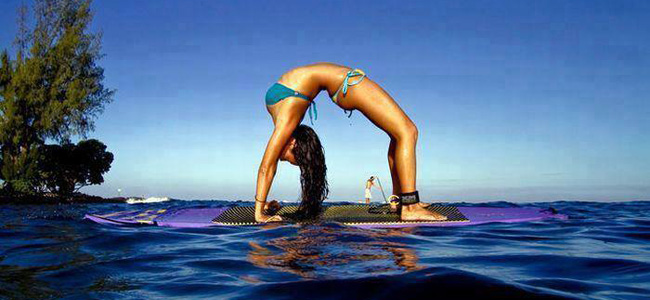 Surf i yoga